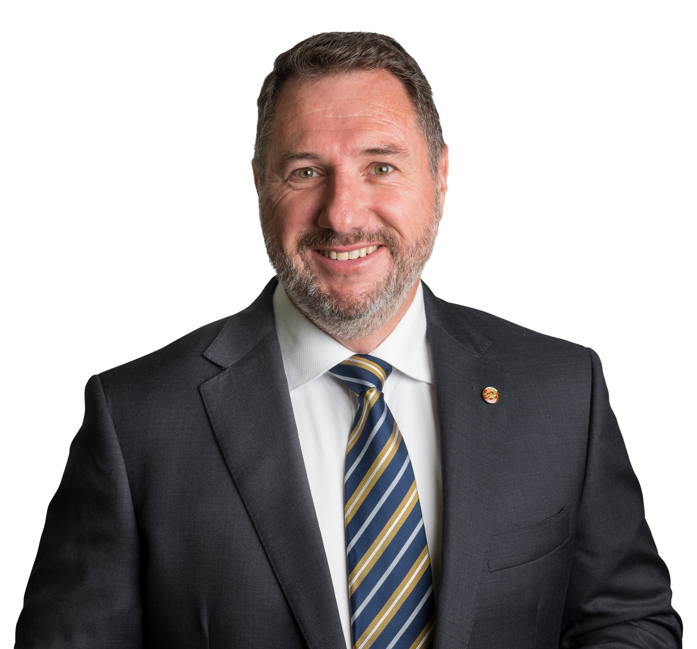 Minister Andrew Powell MP headshot